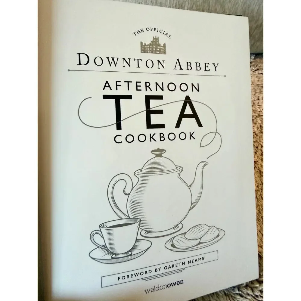 Downton Abbey Tea Cookbook Victorian Entertaining Book Lot of 2